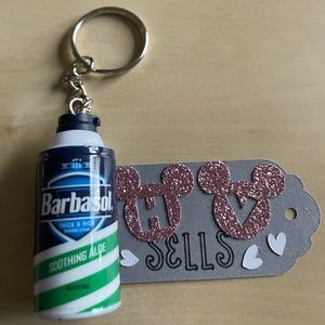 Barbasol Shaving Cream Keychain